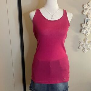 hot pink hollister tank top y2k